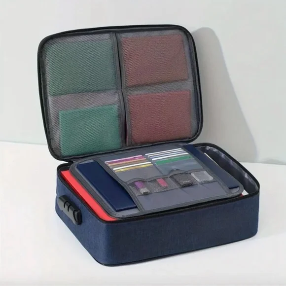 🌸SECURELOK Waterproof & Fireproof Large Capacity Lockable Storage Bag - Picture 2 of 3